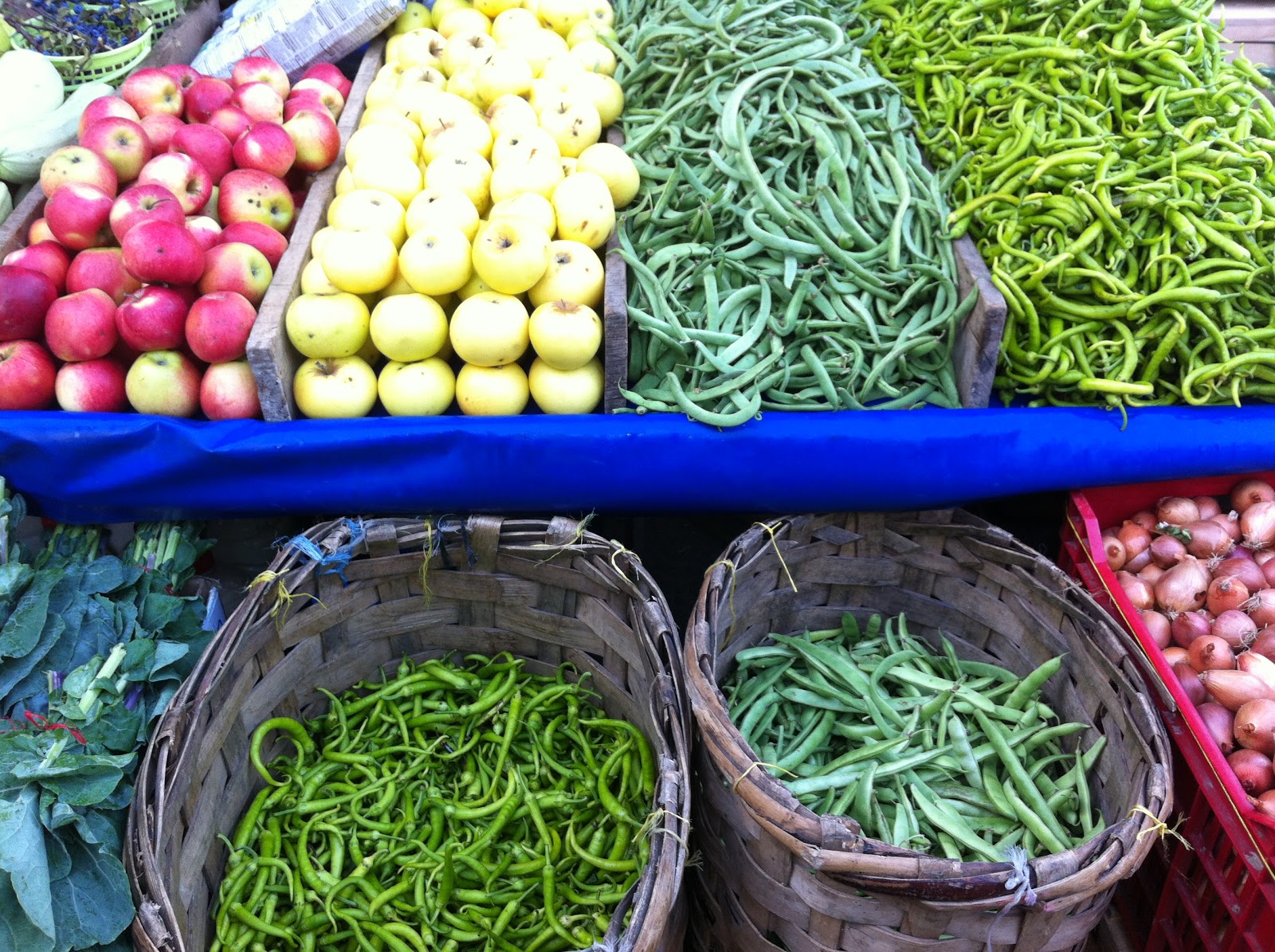 Yoğun kar pazarı vurdu!