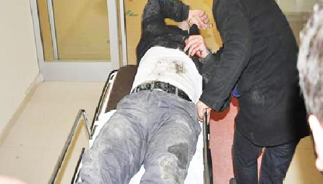 Yaya ağır yaralandı