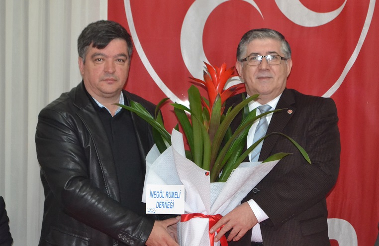 Rumelilerden MHP’ye ziyaret