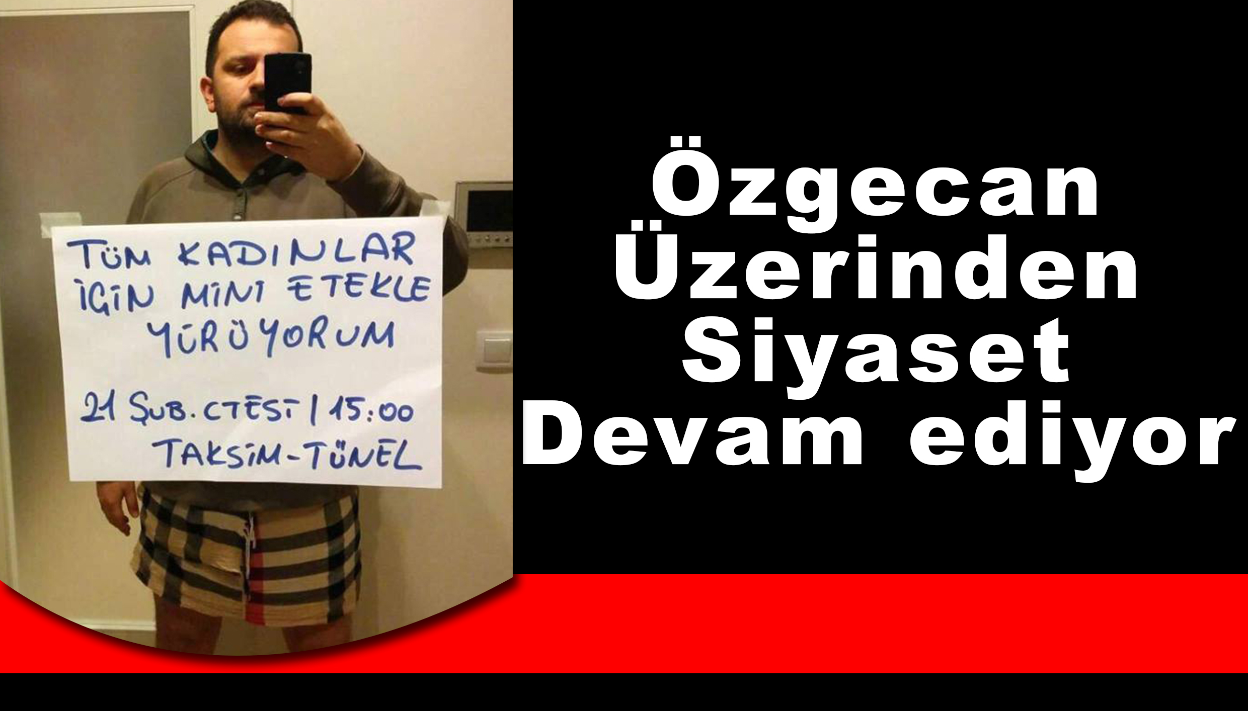 Özgecan üzerinden siyaset devam ediyor!