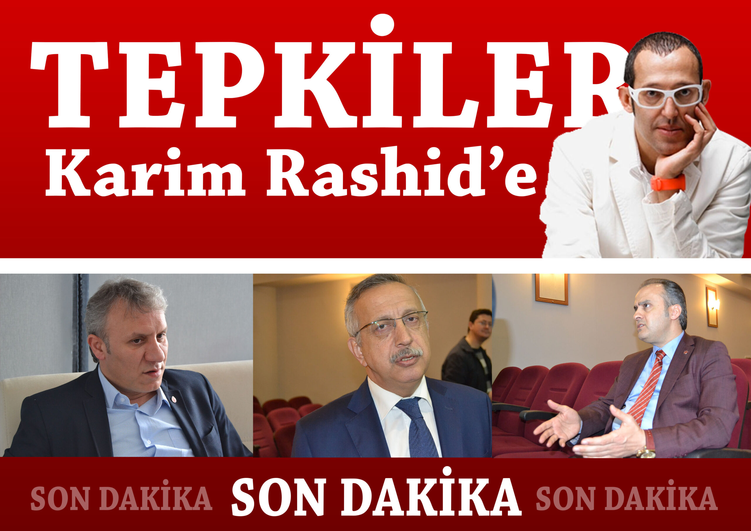 Karim Rashid’e tepki