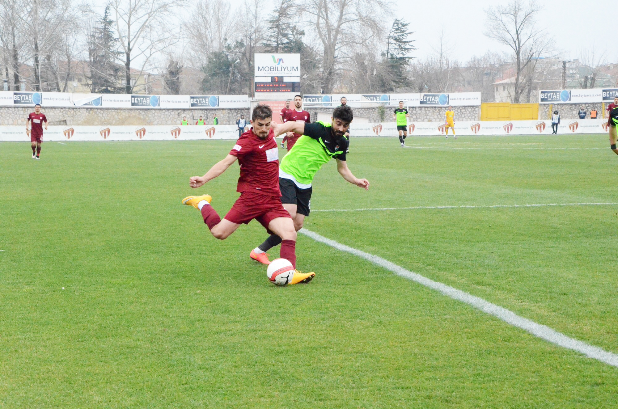 İnegölspor’da kötü gidiş sürüyor