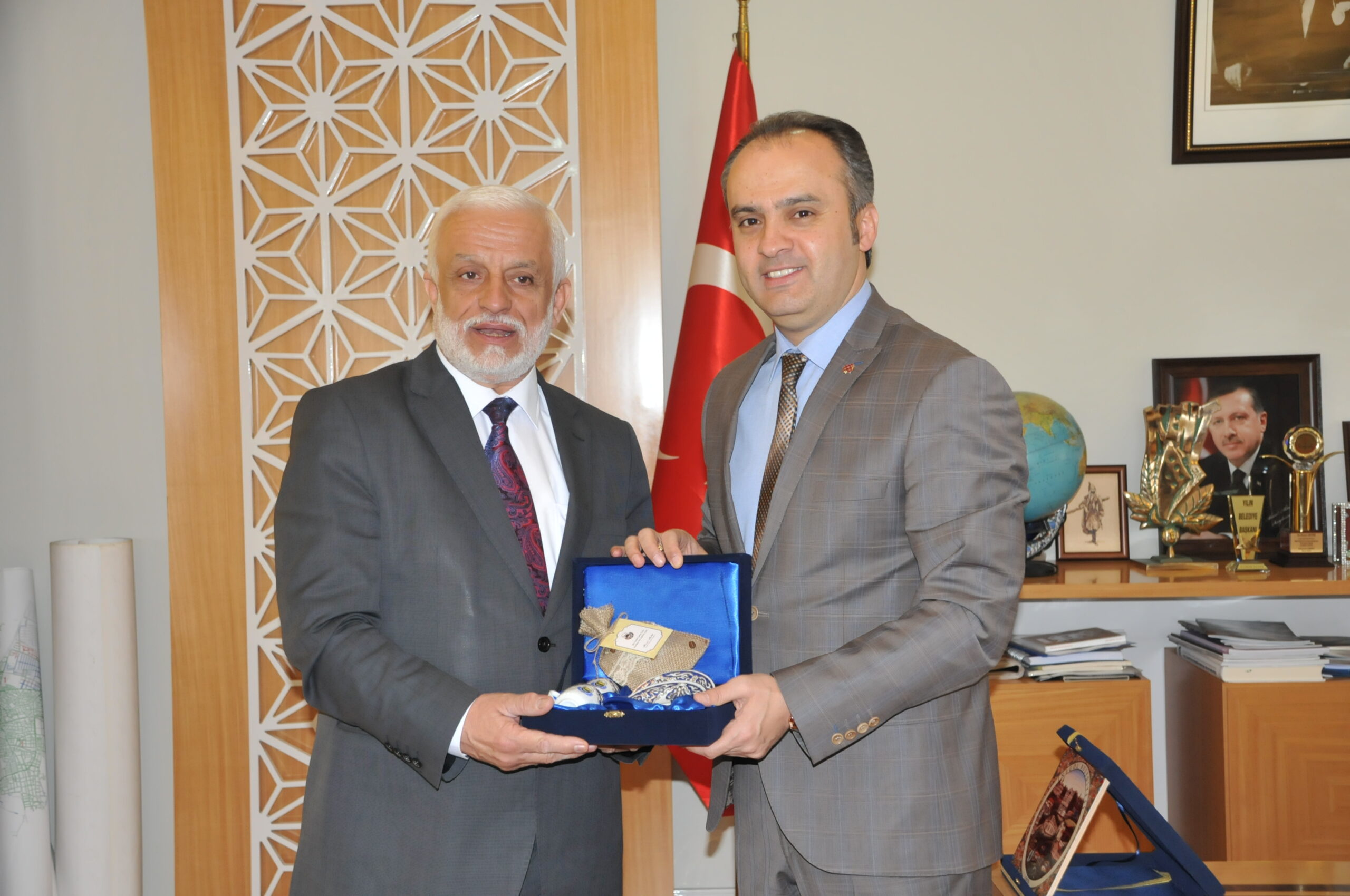 Hüseyin Kansu’dan Aktaş’a ziyaret