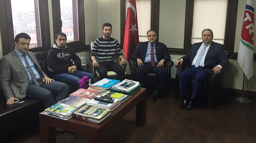 Başkan Aktaş TRT Bursa’yı ziyaret etti