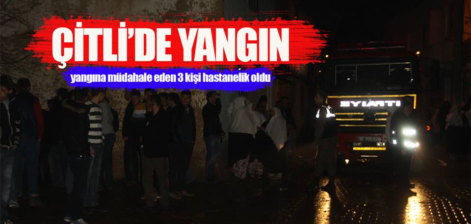 Çilti Mahallesi’ne yangın