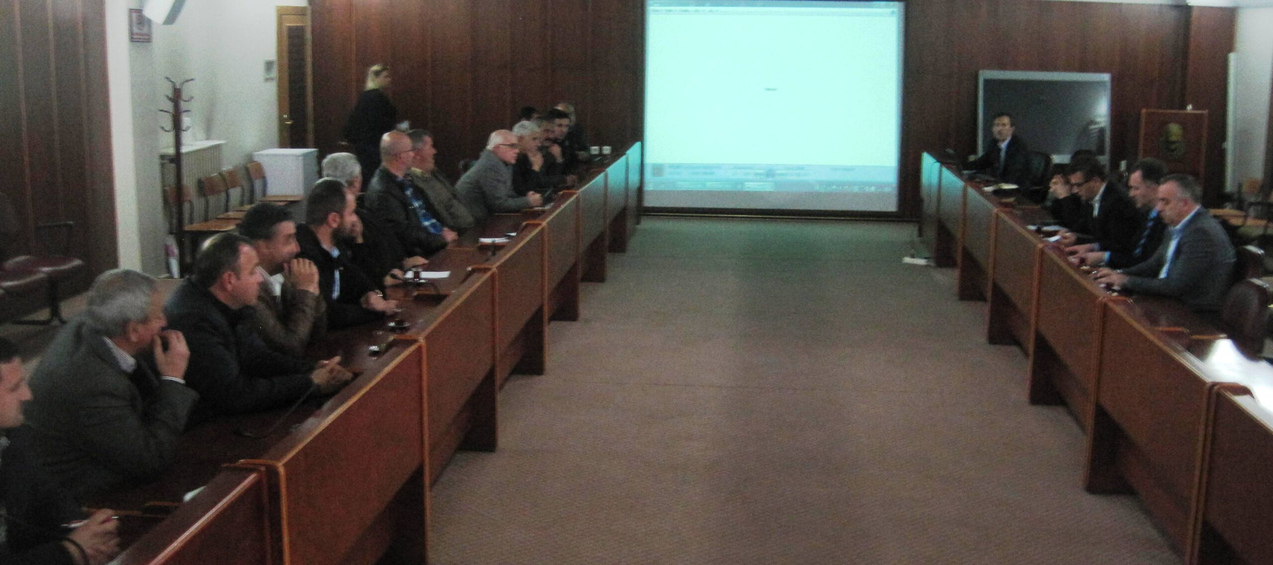 Belediye hafriyatçı esnafı bilgilendirdi