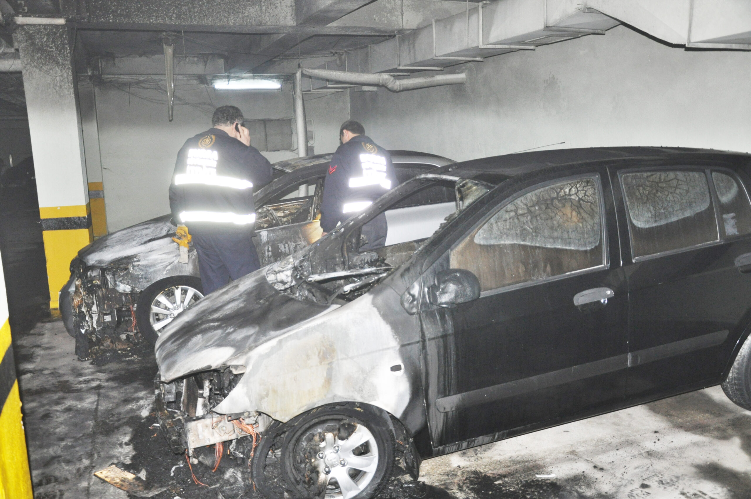 Ek hizmet binasında yangın