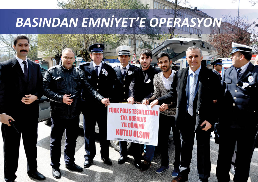 Basın’dan Emniyet’e tatlı operason