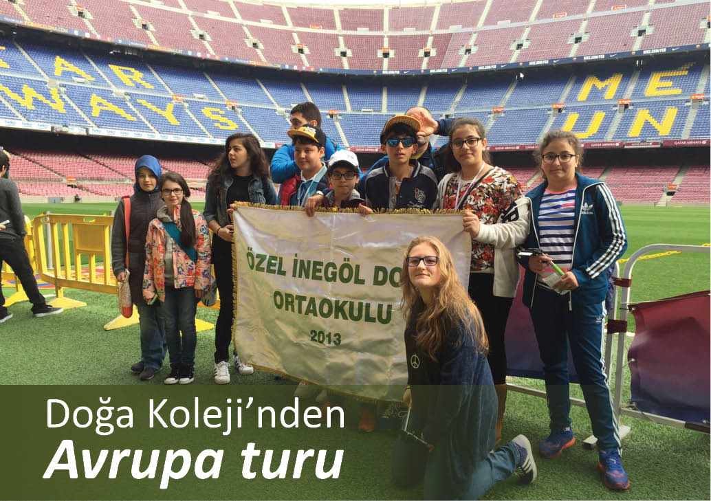 Doğa Koleji’nden Avrupa turu