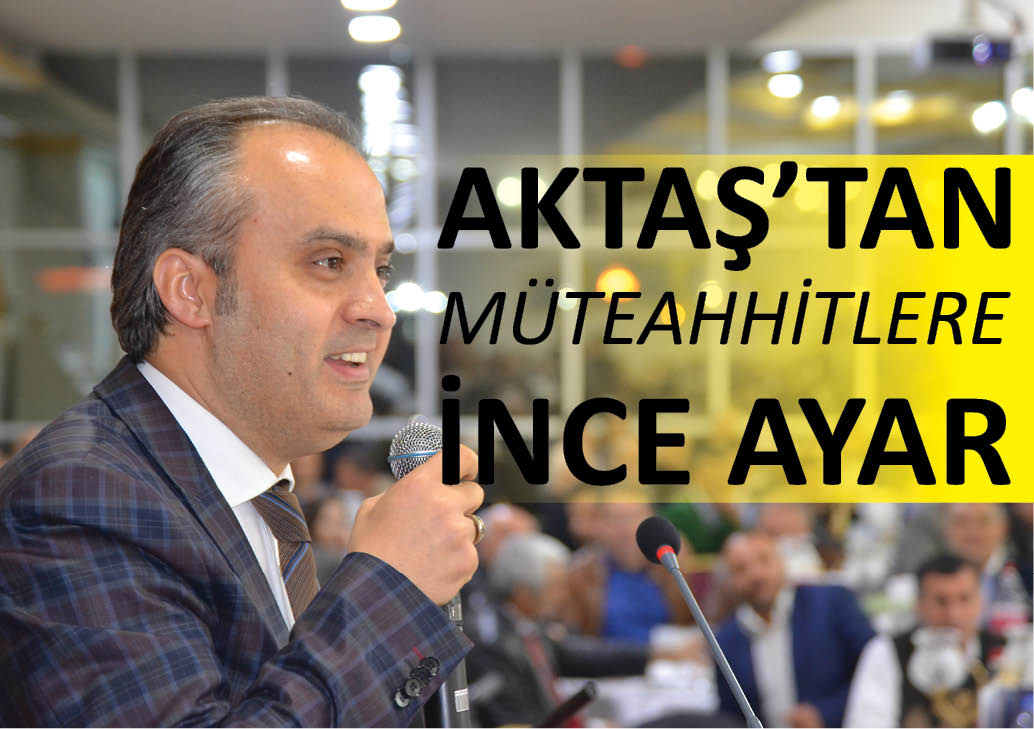 Müteahhitler’den dayanışma gecesi