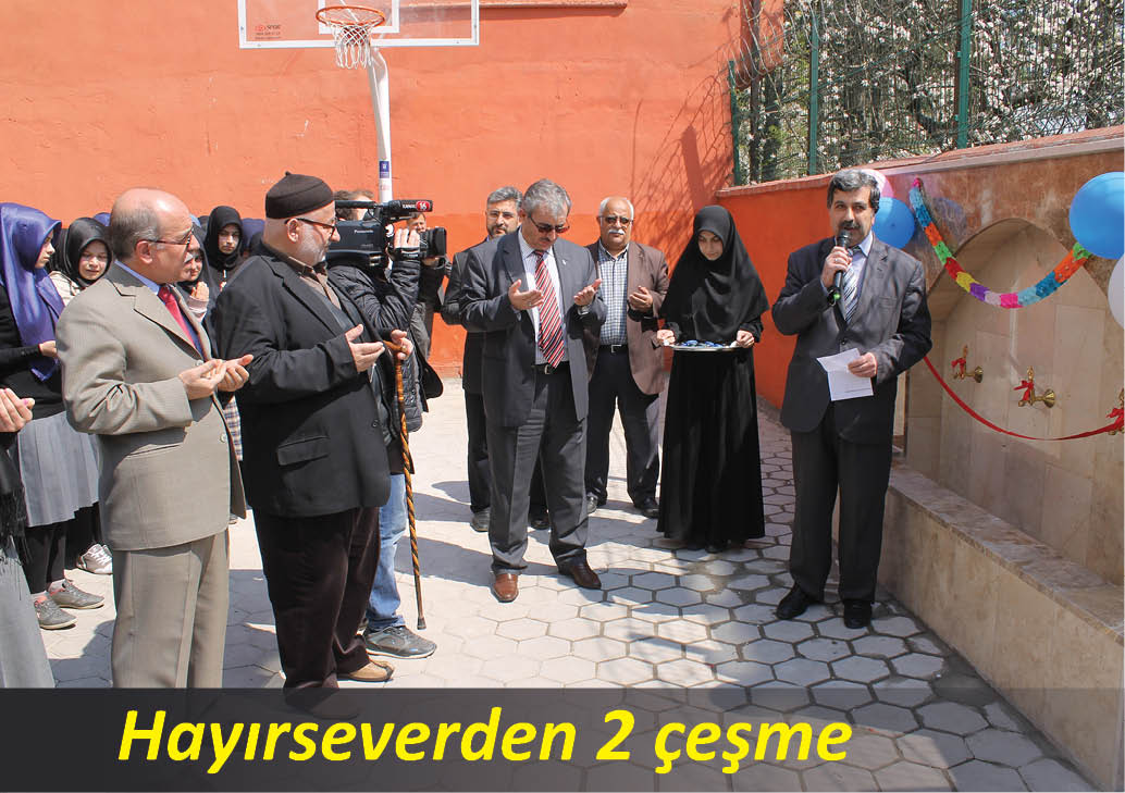 Hayırseverden 2 çeşme