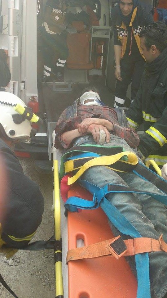 17 yaşındaki genç ağır yaralı