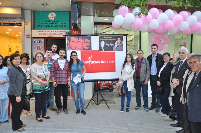 CHP gençliğinden anma programı