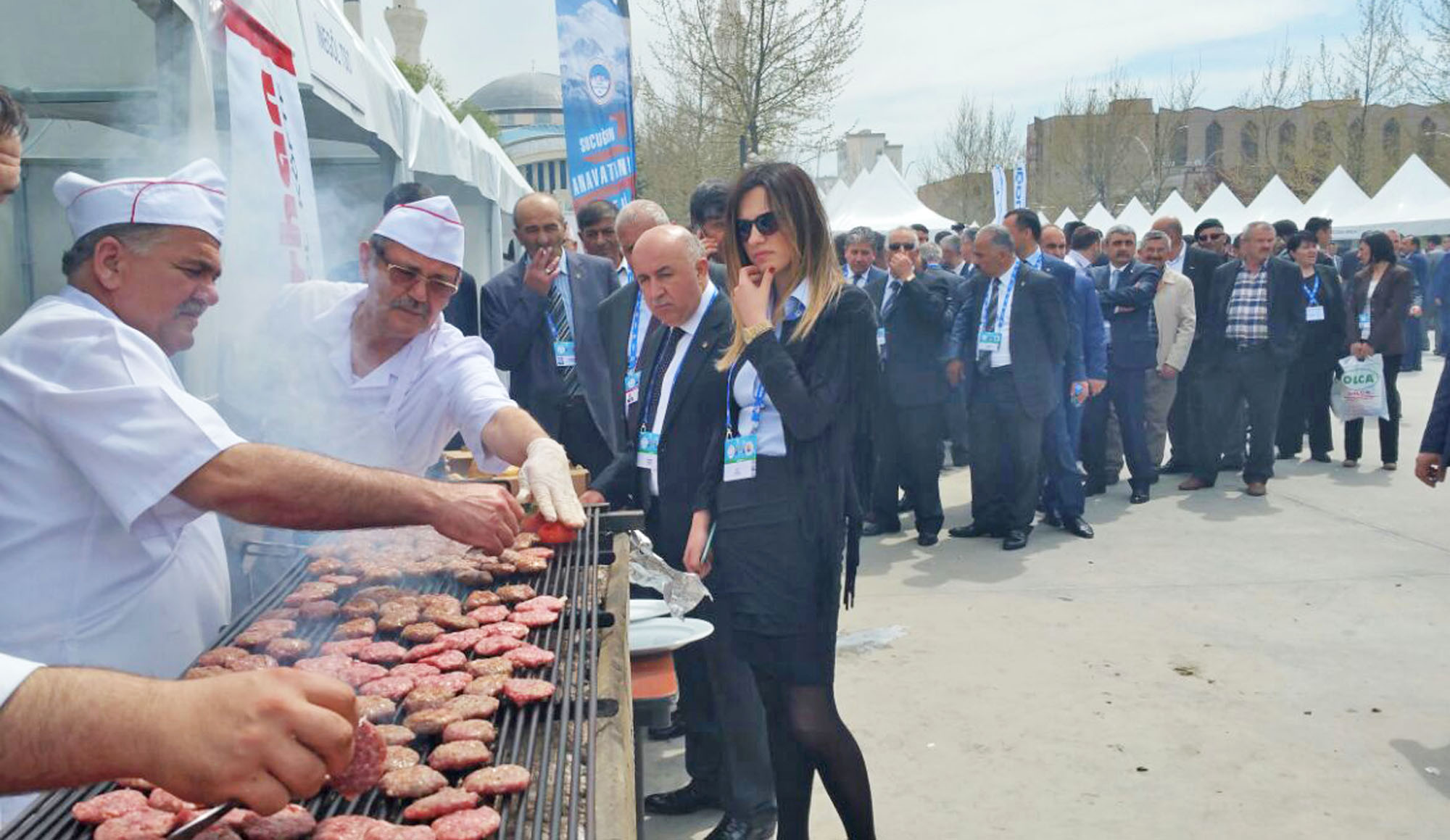 TOBB Genel Kurulu’na köfte ikramı