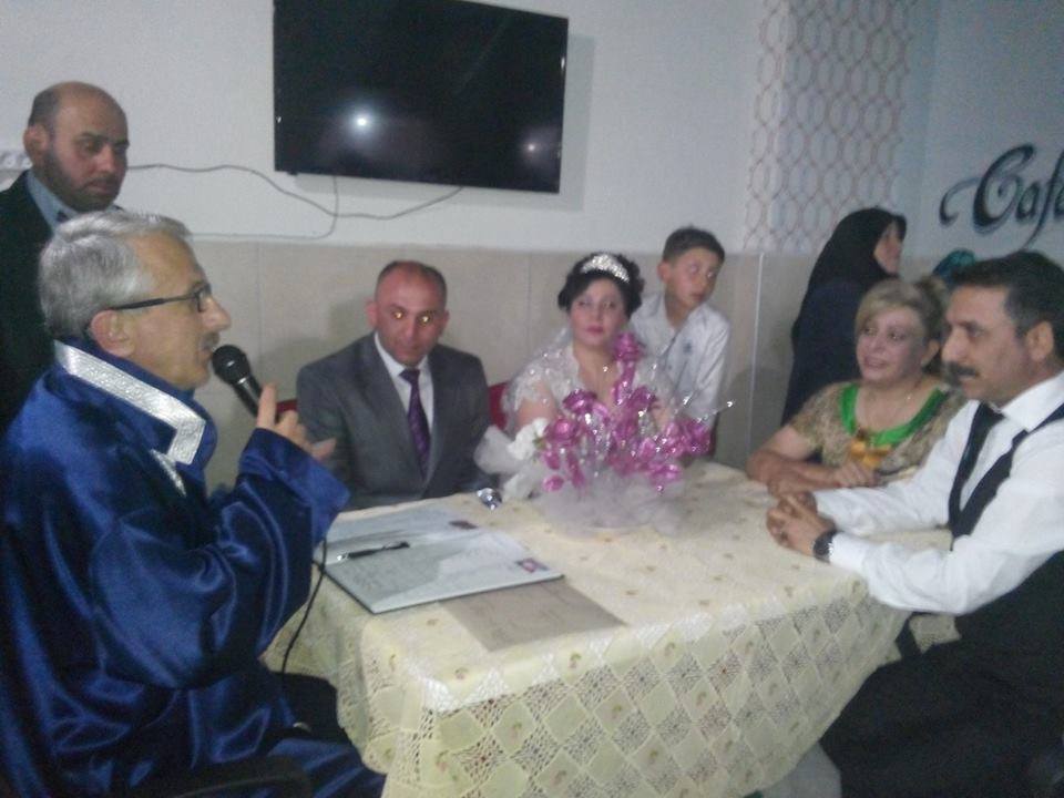 Latif Doğan nikah şahidi oldu