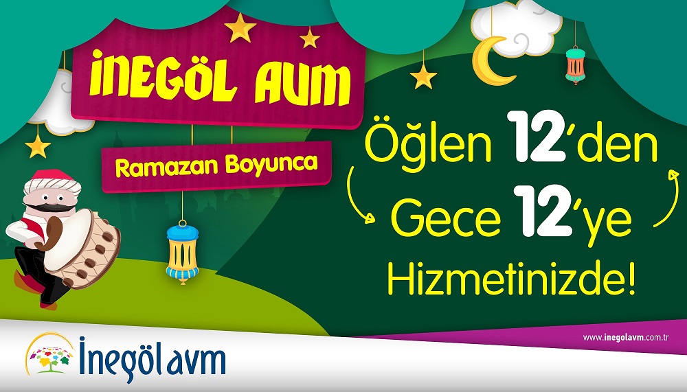 İnegöl AVM’de Ramazan keyfi