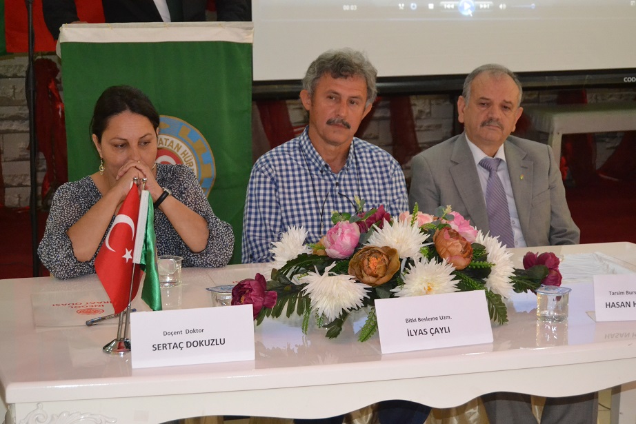 Çiftçilere eğitim paneli