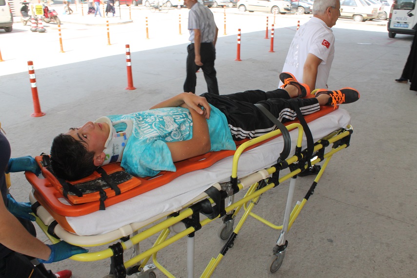 Avm Kavşağı’nda kaza