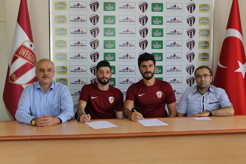 İnegölspor’dan çifte imza