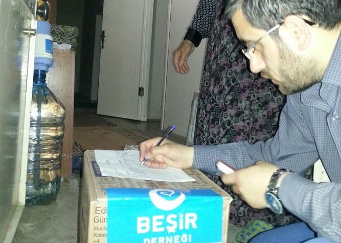 Beşir Derneği’nden 200 aileye yardım