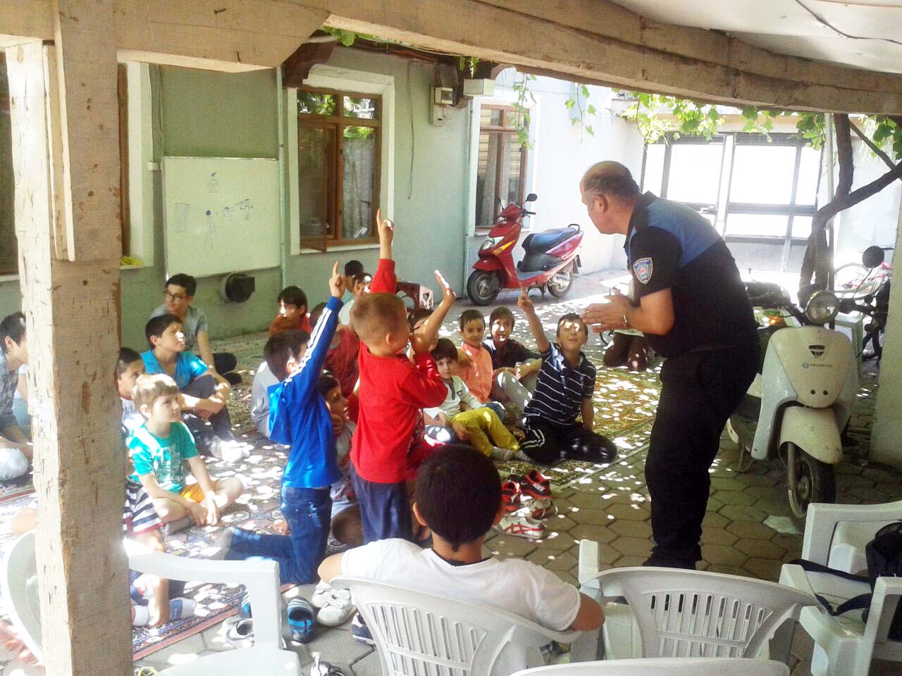 Emniyetten Ensar Vakfına ziyaret