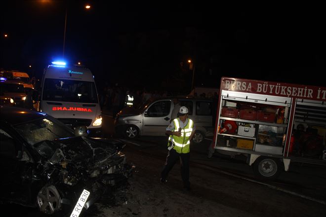 Kafa kafaya çarpıştılar; 7 yaralı