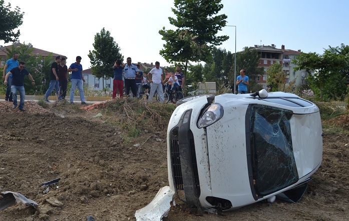 Ehliyetsiz sürücü ucuz atlattı