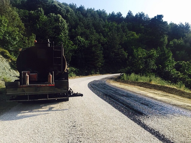 Asfaltlama çalışmaları tam gaz