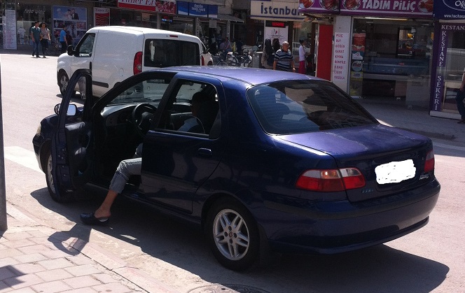 Yola çöp attı, 88 TL ceza yedi