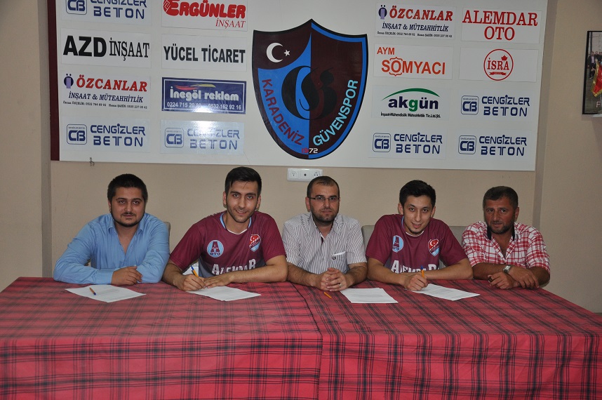 Güvenspor’da iç transferde 2 imza