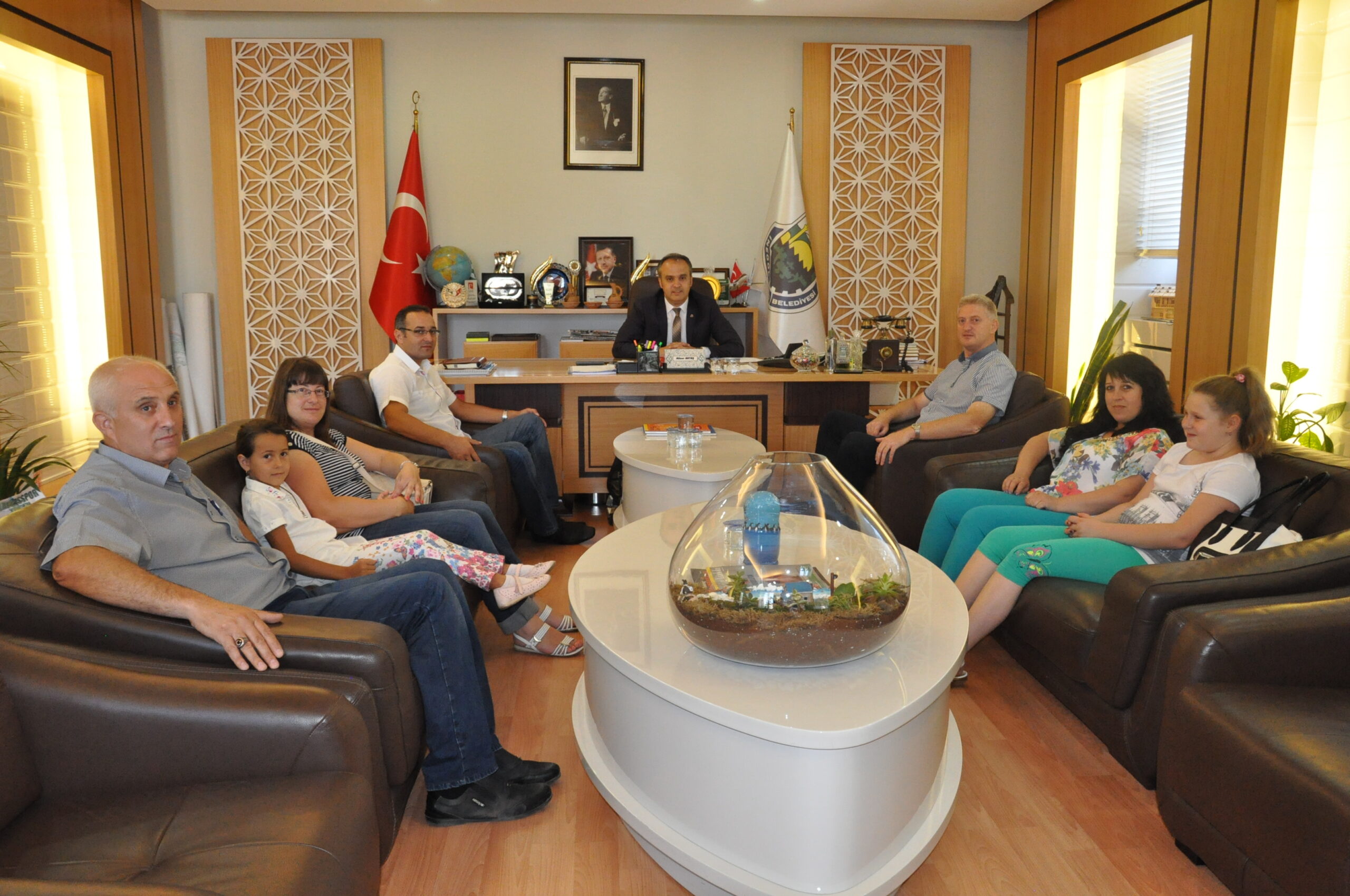 Oktay Aliev’den Aktaş’a ziyaret