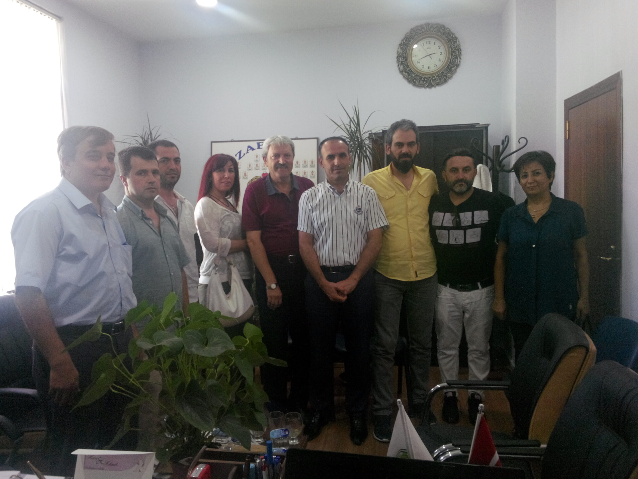 Kuaförlerden Kalkan’a ziyaret