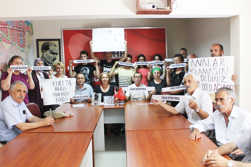 CHP’den “Savaşa Hayır” mesajı