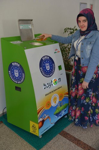 Bitkisel atık yağa önlem