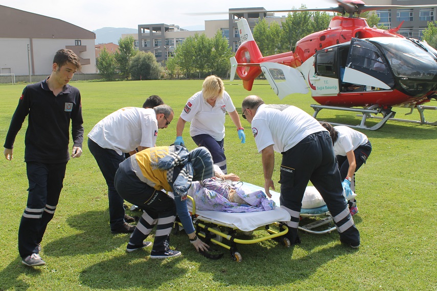 Sağlıklı tedavi için İnegöl’e geldi