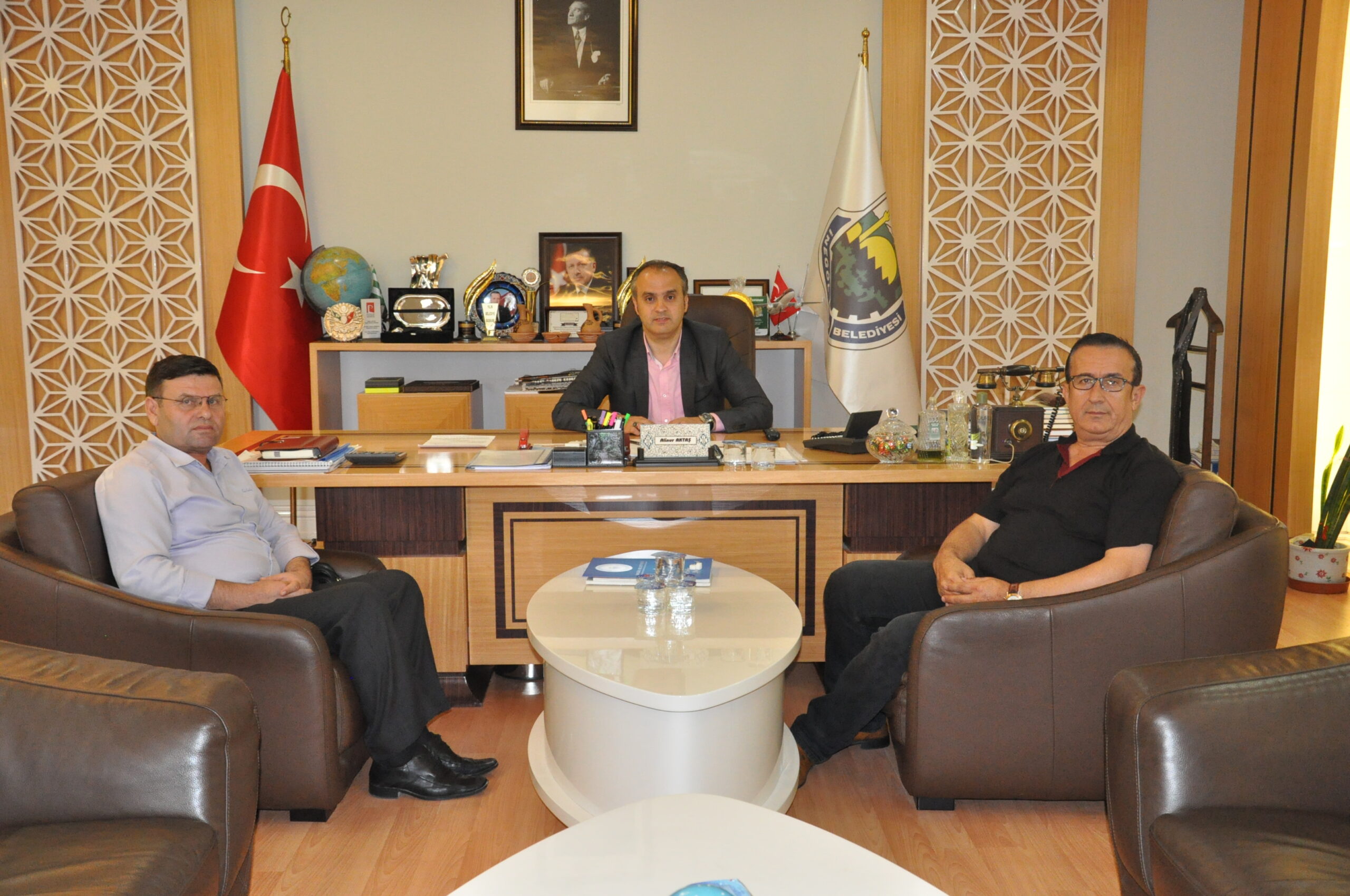 Doğru ve Çelik’ten Aktaş’a ziyaret