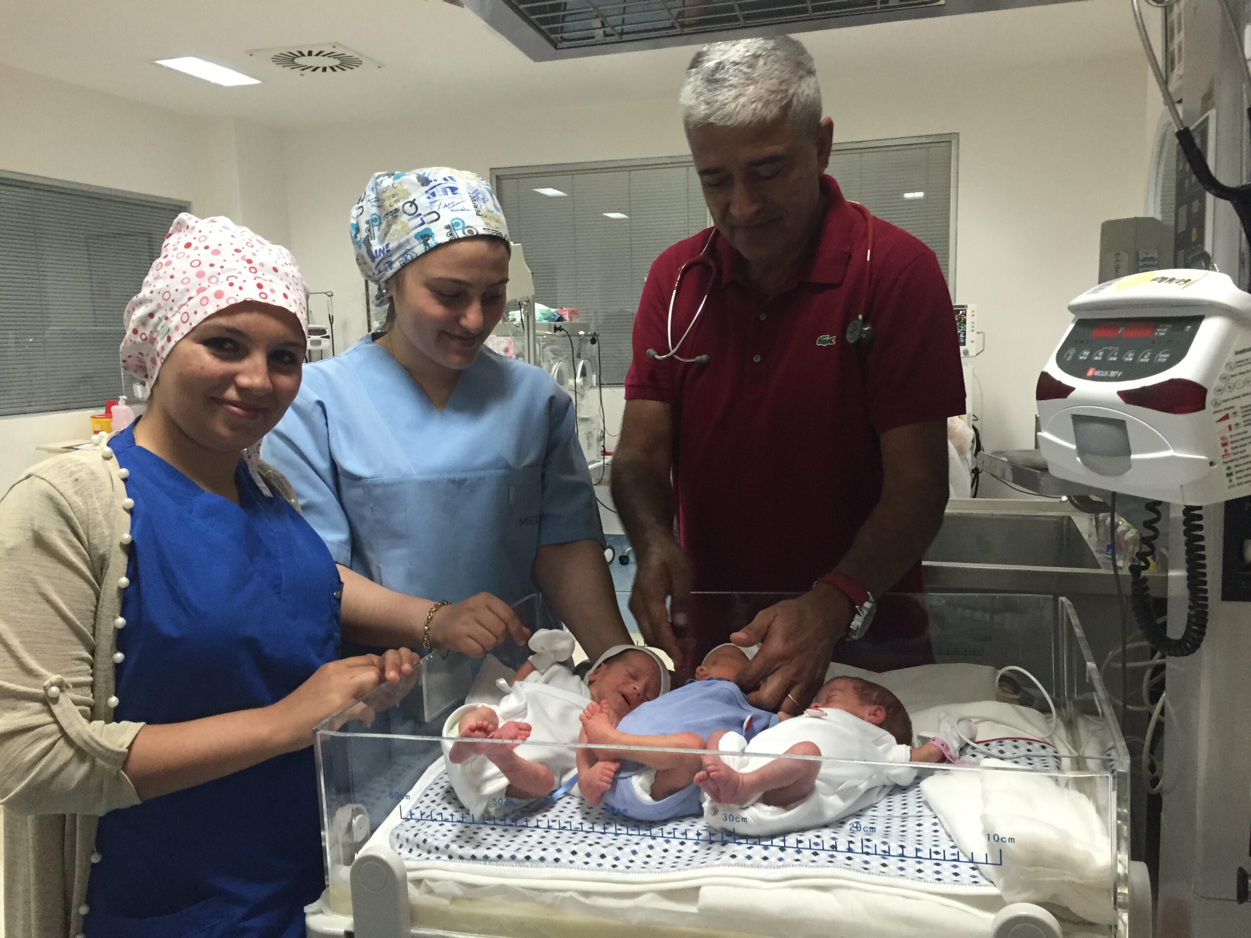 Üçüz Bebekler 2’si taburcu oldu