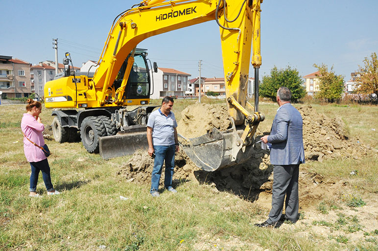 Kurban çukurları açıldı