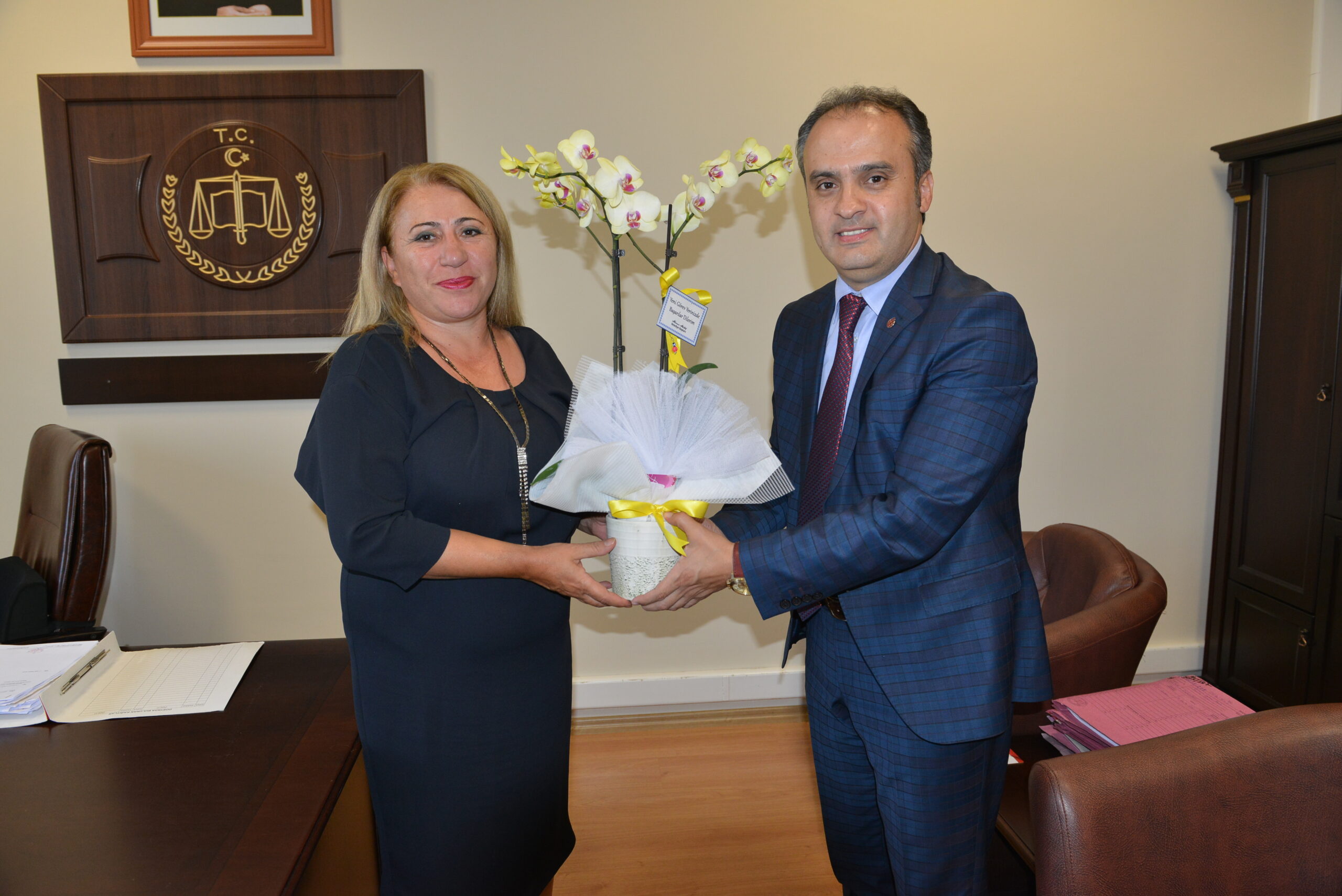 Aktaş’tan yeni savcı ve hakimlere ziyaret