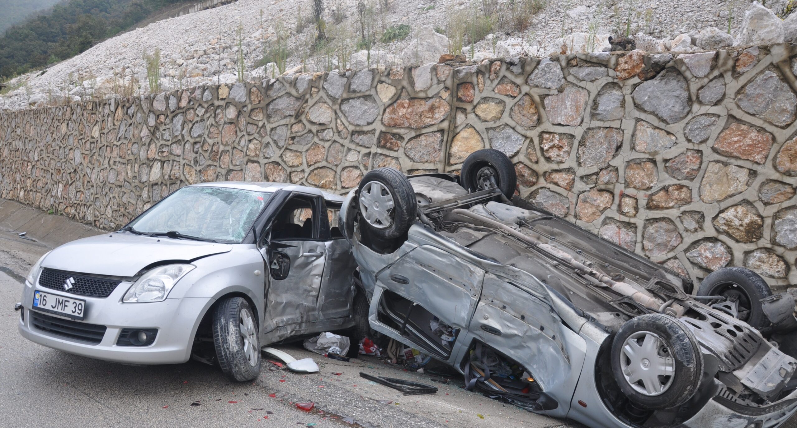 Mezit-2’de ard arda 2 kaza