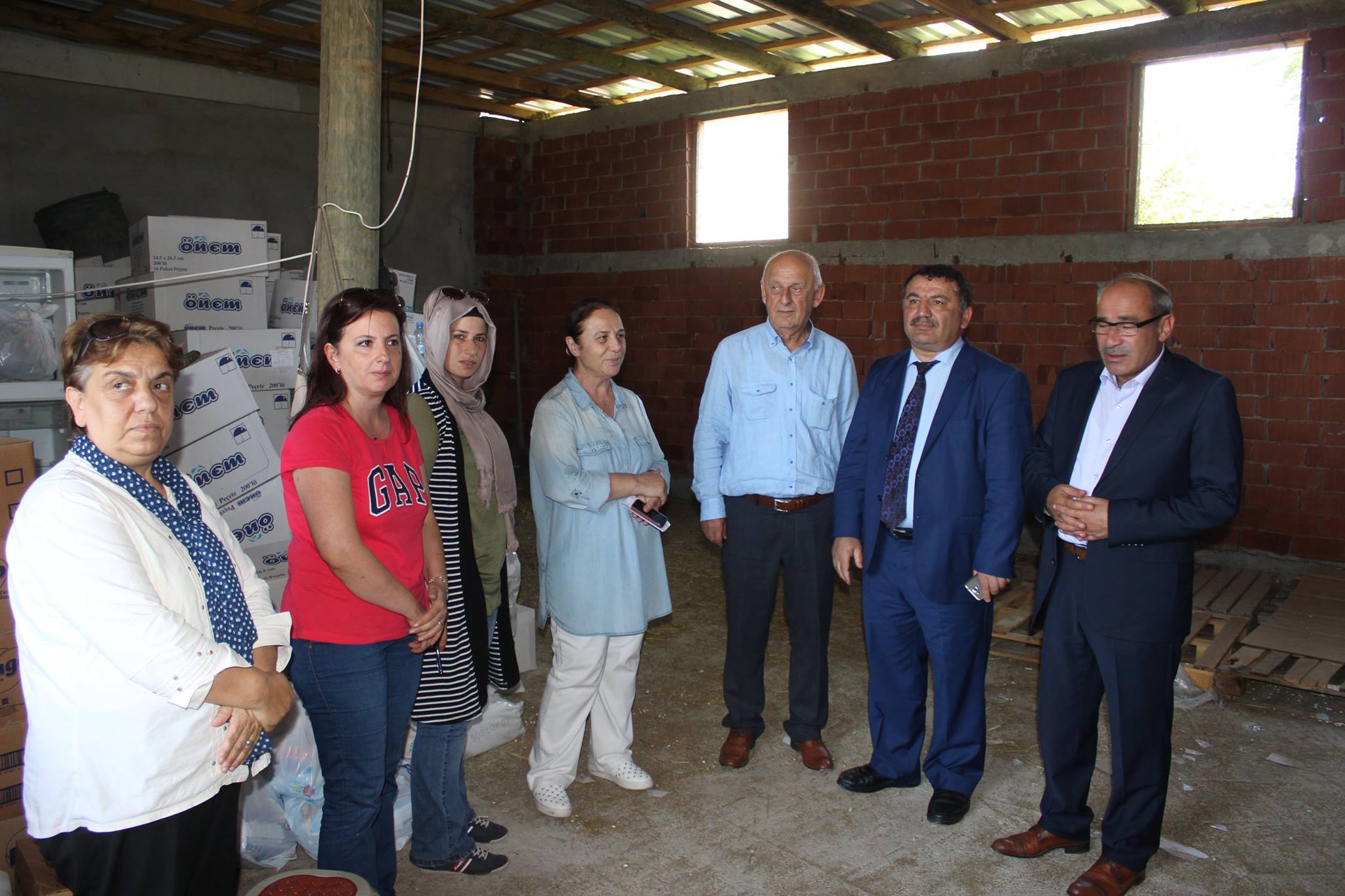 Yarım TIR’ı Hopa’ya ulaştı