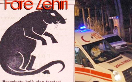 Fare zehri içip ölmek istedi