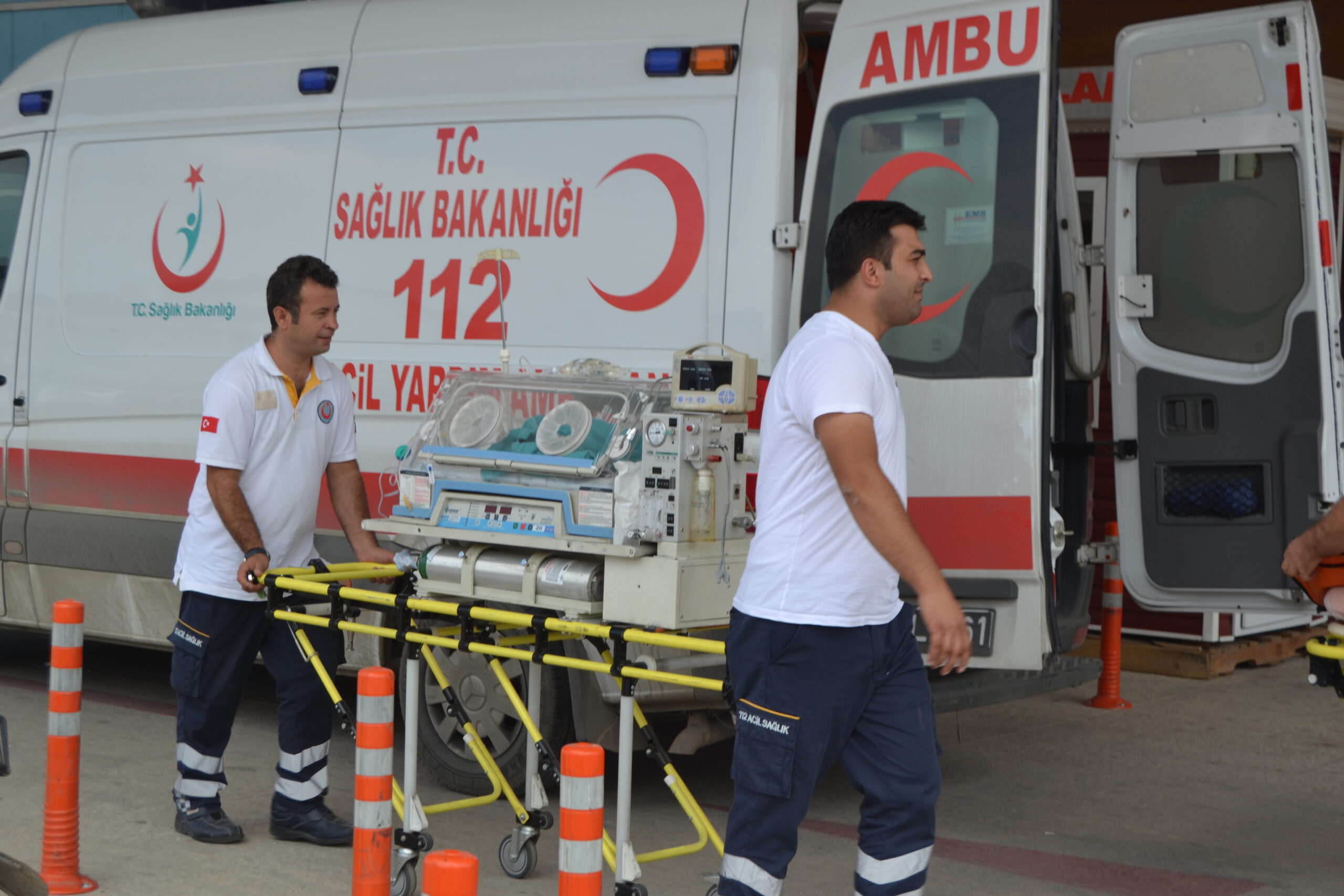 Minik bebeğin solunum sıkıntısı