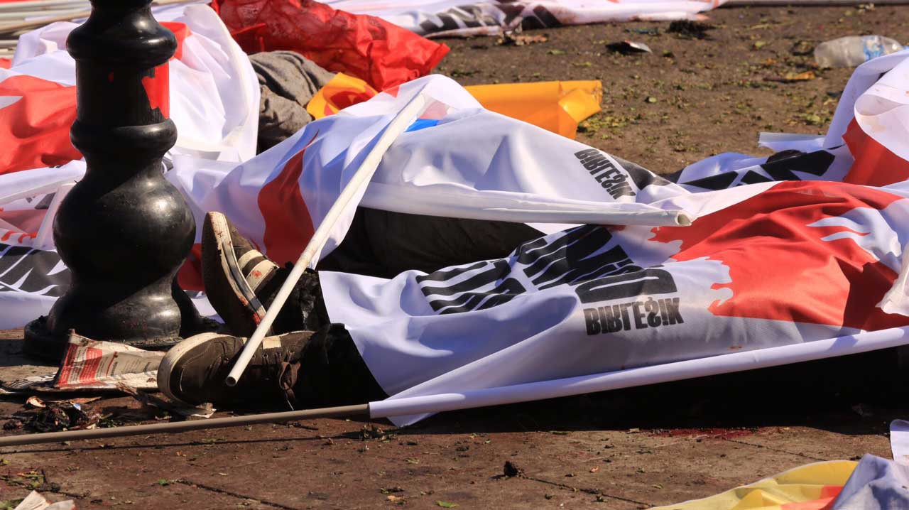 Patlamada hayatını kaybetti