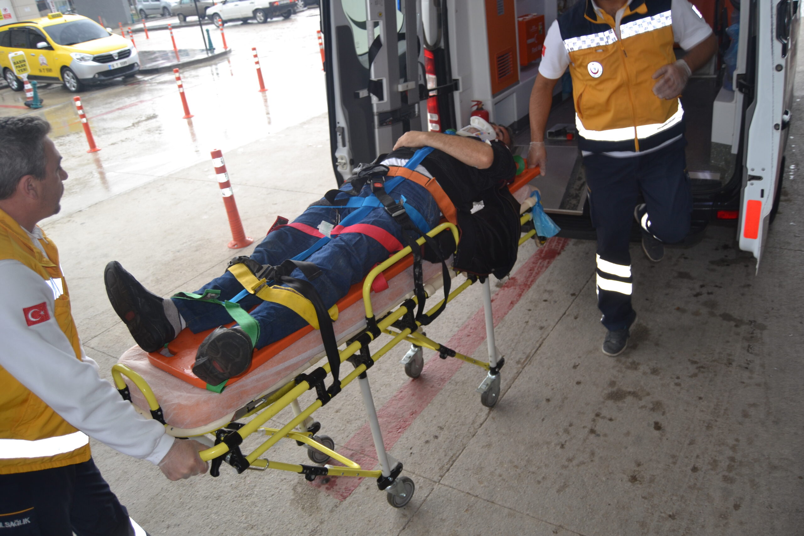 Akhisar’da korkutan kaza