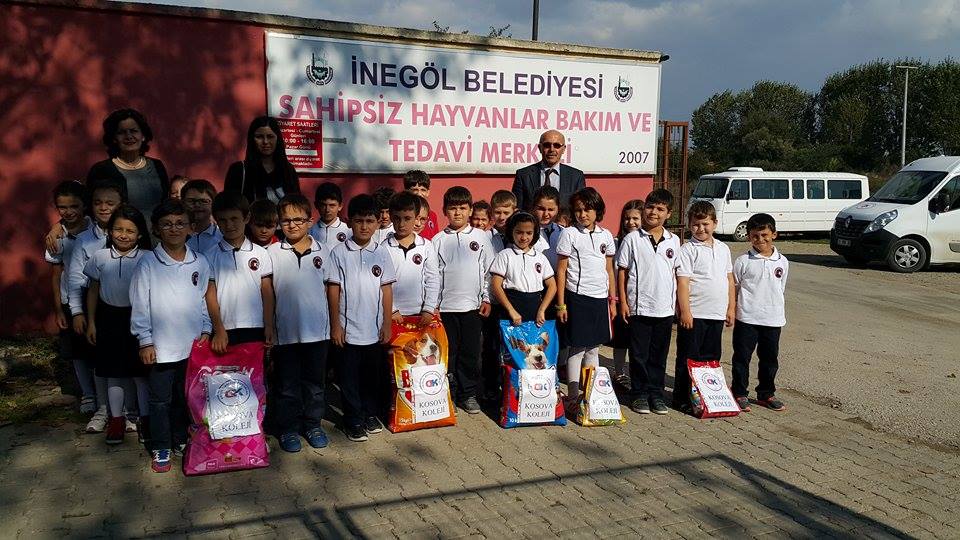 Özel Kosovalı öğrencilerden örnek proje