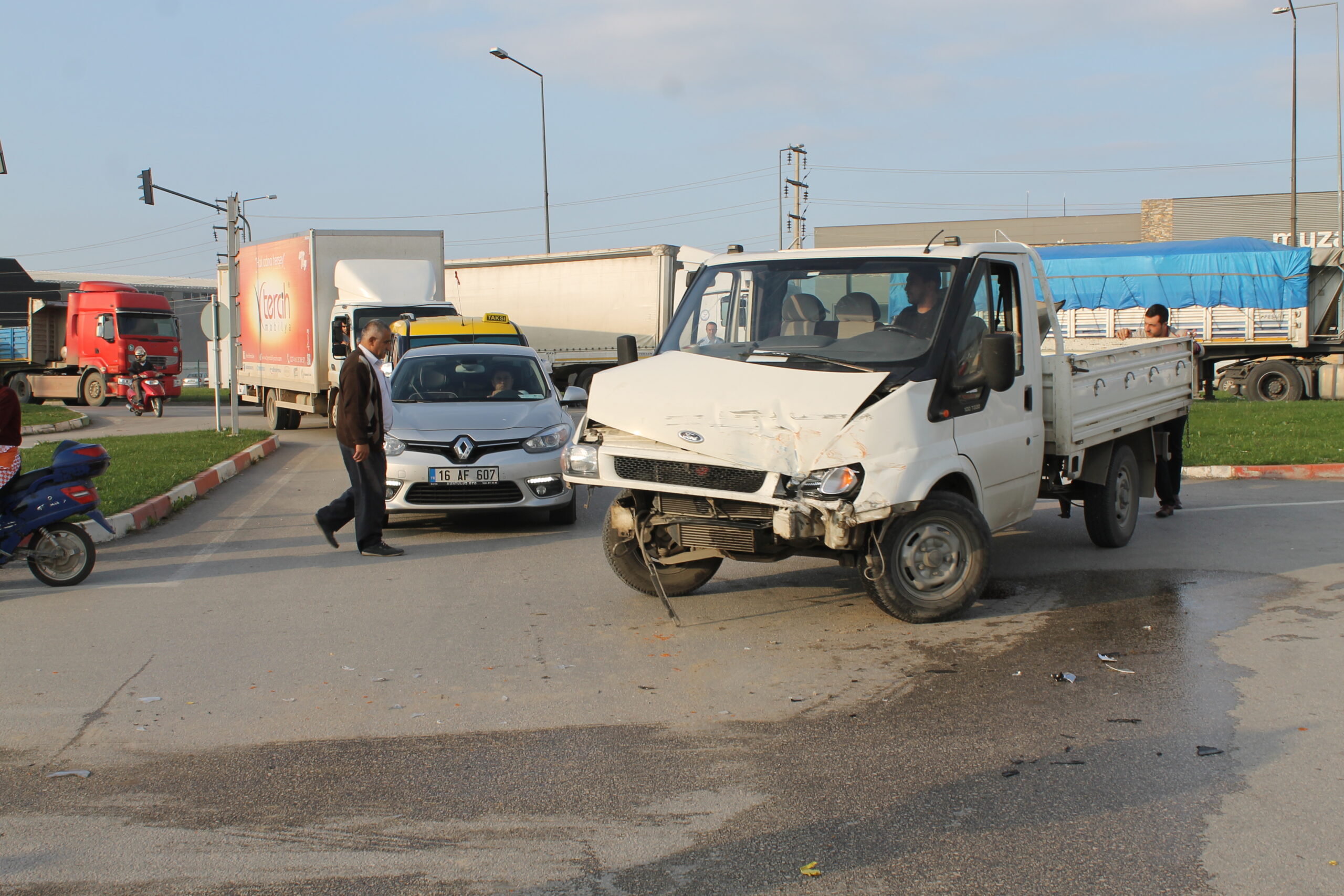 Avarlar’da korkutan kaza