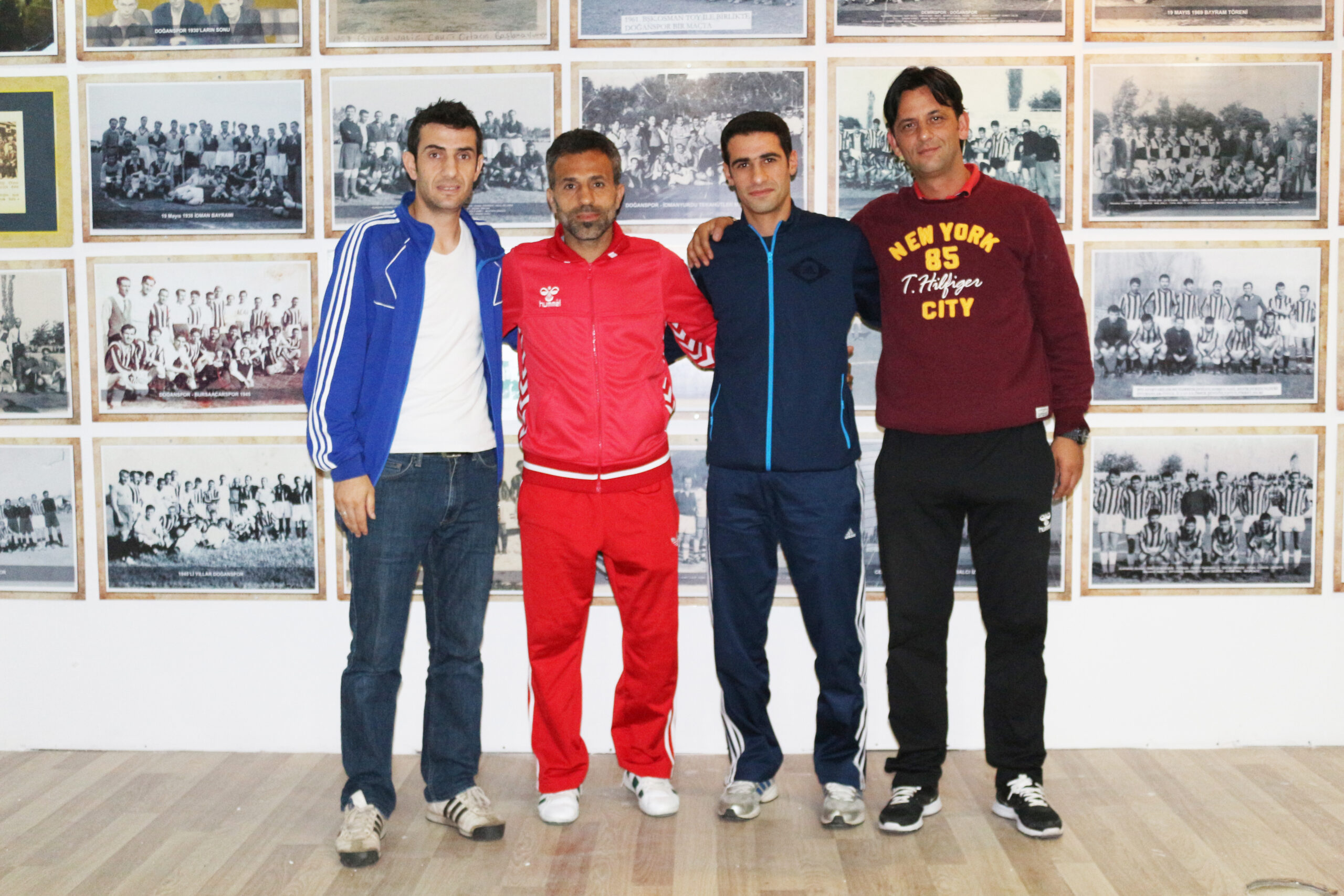 Maç öncesi dostluk mesajı