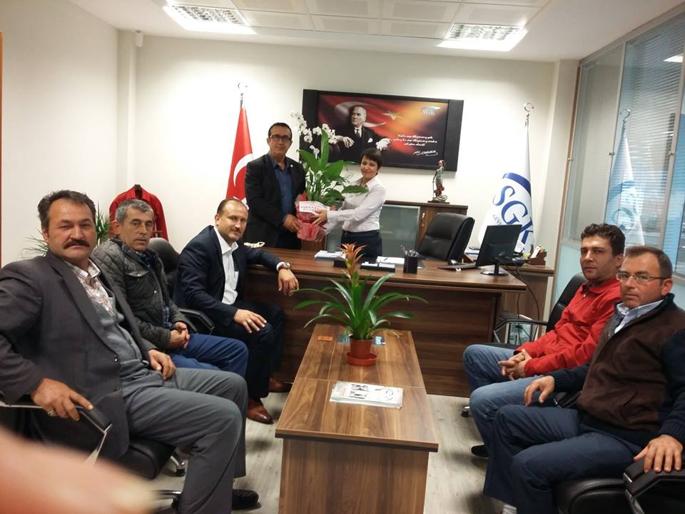 ZİRAAT Odası’nda çifte ziyaret