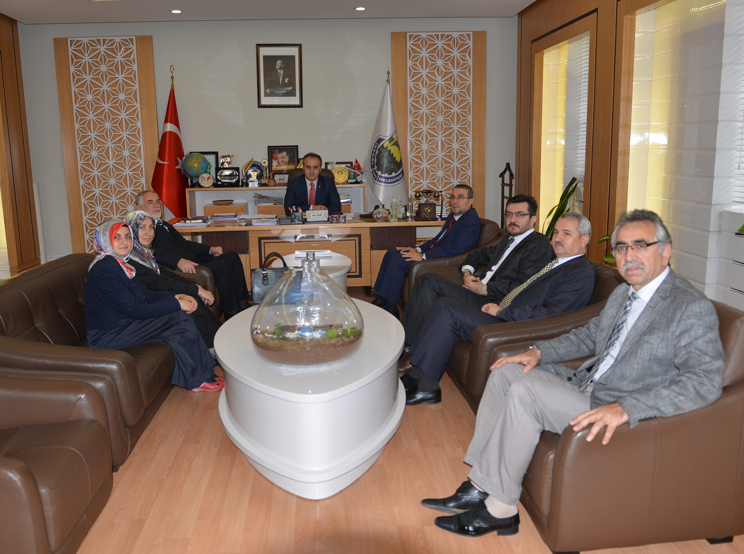 Güzel’den Aktaş’a ziyaret